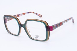 New J.F. Rey Jf 1548 4332 Green Brown Marble Authentic Frames Eyeglasses 51-18 - £295.52 GBP