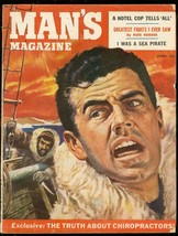 Man&#39;s Magazine April 1955-SEA PIRATES-RUSS HODGES-CLEO Vg - £39.47 GBP