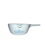 Vntage Corning Ware 2 1/2 cup lipped saucepan Cornflower Blue - $16.38