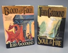 Soul Of The Fire &amp; Blood Of The Fold Terry Goodkind Hardcover 1ST Editions - £6.63 GBP