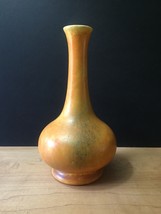 Vintage 60s Haeger Mottled Orange Bud Vase (unmarked) - £31.45 GBP