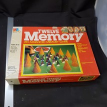 Vintage 1984 Twelve Teepees Memory Matching Game Milton Bradley Complete V Good - £6.09 GBP