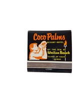Vintage Matchbook Coco Palms Resort Hotel Wailua Beach Kauai HI Advertising - $15.49