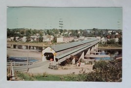 Postcard World&#39;s Longest Covered Bridge St John&#39;s River Houlton Maine Usa - £9.28 GBP