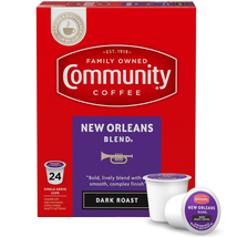 New Orleans Blend 24 Count Coffee Pods, Special Dark Roast, Compatible w... - £15.10 GBP