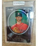 2005 Bowman CLAY BUCHHOLZ Rookie Card BS-CBU Black Refractor /25 RARE - £35.76 GBP