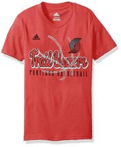 NBA Girls  Portland Trail Blazers Middle Basketball Short Sleeve Tee-Red... - £8.93 GBP