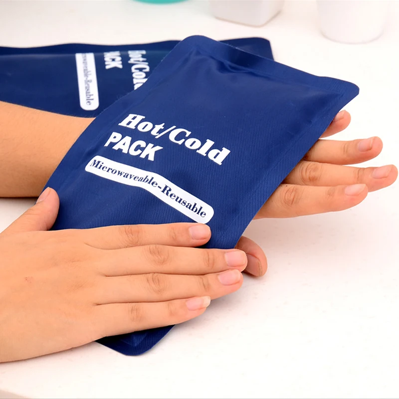 Sporting 200ml Soft Reusable Hot Cold Therapy Pack Gel Pad Ice Cooling Heating P - £23.87 GBP