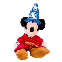 Disney Store Mickey Mouse Fantasia Plush 19&quot; Sorcerers Apprentice Hat Wi... - $21.64