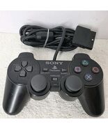 OEM Sony PlayStation 2 PS2 Wired DualShock Controller Black SCPH-100010 - $418.05 MXN