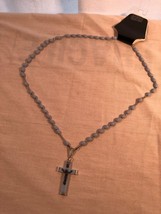 Blue Plastic Rosary Mint Condition - £4.80 GBP