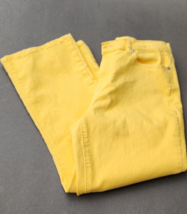 DG2 Diane Gilman Stretch Jeans Yellow Size 12 P Pants - £18.56 GBP