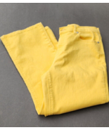 DG2 Diane Gilman Stretch Jeans Yellow Size 12 P Pants - £18.62 GBP