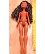 Disney 2022 Mattel Hawaiian Princess Moana 10&quot; Fashion Doll Top Partial ... - $226.15 MXN