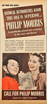 WWII-1944 Vintage Print Ad-Philip Morris Cigarettes-Buy more war bonds-M... - $182.78 MXN