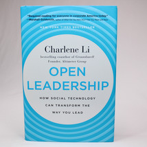 SIGNED Open Leadership By Charlene Li 2010 First Edition Hardcover Book ... - £9.11 GBP