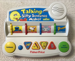 Fisher Price Sesame Street Talking Silly Sentence Maker - Hard To Find, Works!!! - £25.32 GBP