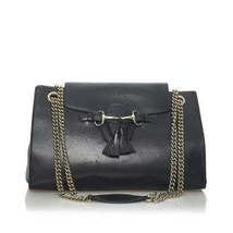 Gucci Horsebit Fringe Leather Chain Shoulder Bag - £1,225.15 GBP