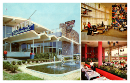 Diplomat Motor Motel Washington DC Advertising Entrance View Postcard Un... - £3.82 GBP