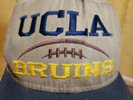 Vintage 90s UCLA Bruins Brown/Black Snapback Retro Hat By California Hea... - £19.70 GBP