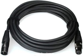 Hosa HMIC-020 R EAN XLR3F To XLR3M 20 Feet Pro Microphone Cable, 20 Awg Ofc - £29.84 GBP