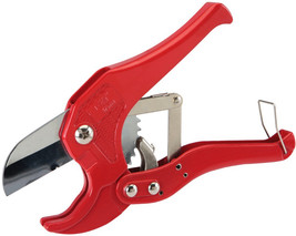 EXPERT PIPE CUTTER RATCHET CUTS VINYL PLASTIC PVC ALUMINIUM HEAVY DUTY U179 - $14.90