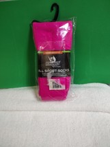 New, Rhino by Champion Neon Pink Cushioned Tube Socks for Sports M (8.5-10) - $11.15