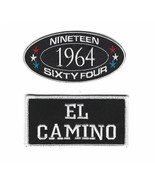 1964 CHEVY EL CAMINO SEW/IRON ON PATCH EMBLEM BADGE EMBROIDERED SS 396 - $280.05 MXN