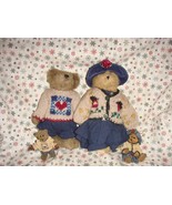 Boyds Bears 1996 Fall Bailey And Matthew Plush &amp; Ornament Set - €31,54 EUR