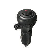 1Pcs Black ABS Auto Lighter Socket  DC 12V 10A Charger Connector LED On-Off Swit - £43.50 GBP