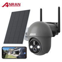 Wireless Solar Security Camera Outdoor with 360° View, 2K Outdoor Securi... - $88.99