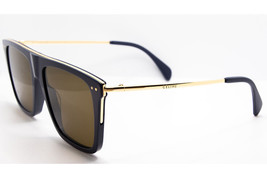 Celine CL 40015I 88E Blue Gold / Brown Sunglasses CL40015I 88E 54mm - £223.44 GBP