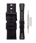 Morellato Spiro Silicone Watch Strap - Black - 18mm - Special Stainless ... - $18.26 CAD