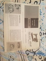 Instructions for using Singer Sewing Machine 66-16 - $7.91