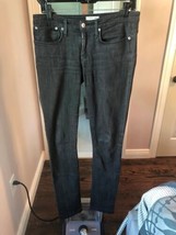 HELMUT LANG Black Washed Denim 5 Pocket Skinny Jean SZ 28 EUC - $68.31