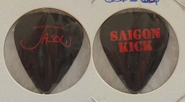 SAIGON KICK - VINTAGE OLD JASON BIELER TOUR CONCERT GUITAR PICK - $10.00