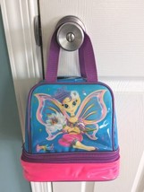 Vintage Lisa Frank Layla Butterfly Insulated Lunchbox Lunchbag - Used - £23.76 GBP