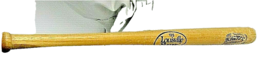 Louisville Slugger Mini Wood Bat Boardwalk &amp; Baseball Fla Souvenir  18&quot; Long - £7.71 GBP