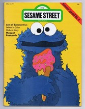 ORIGINAL Vintage 1974 Sesame Street Magazine Spring Special #4 Cookie Monster - £23.35 GBP