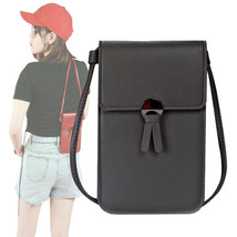 2022 Women Bag Touch Screen Cell Phone Purse Smartphone Wallet Leather Shoulder  - £9.38 GBP