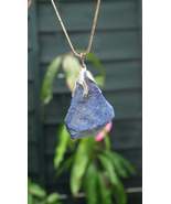 lapis lazuli necklace / raw lapis lazuli - $16.11 - $25.95