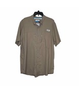 Magellan Men&#39;s Shirt Outdoors Fishing Gear Loose Fit Button Down Mag Wic... - £12.74 GBP