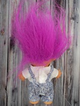 Vintage Russ Troll Doll 5&quot; - Birthday Boy or Girl w/ Overalls - £10.84 GBP