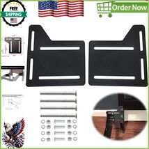 2 Heavy-Duty Bed Frame Brackets for Headboard Attachment - Adjustable &amp; ... - $455.10 MXN
