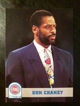 1993-94 NBA Hoops Basketball # 237 Don Chaney Detroit Pistons Coach - £1.52 GBP