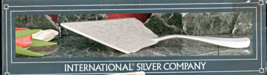 Silver Plate Cake Server  - International  Silver Co., - $14.00