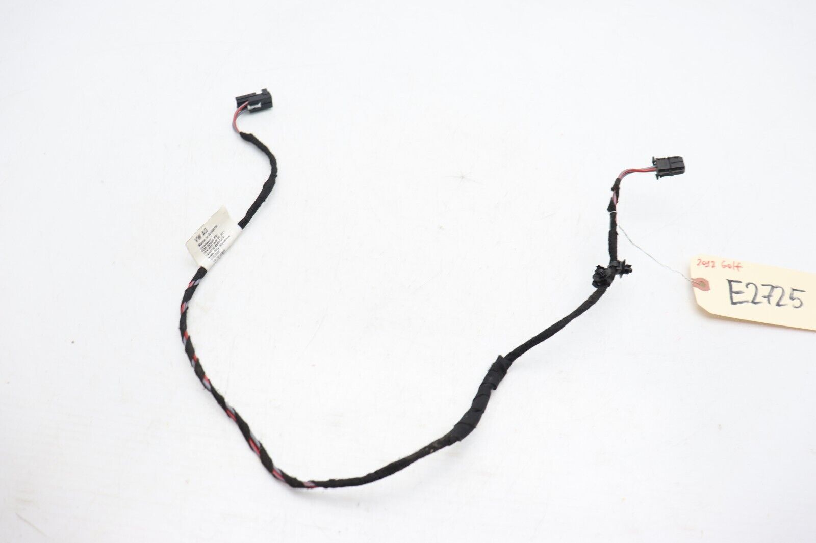 2012 VOLKSWAGEN GOLF FRONT LEFT DRIVER SEAT MOTOR WIRE HARNESS CABLE E2725 - $38.66