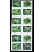 US Scott # 5395-5398 Frogs full booklet of 20 stamps 2019     Nice. - $17.30