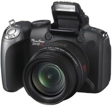 20X Wide Angle Optical Image Stabilized Zoom Canon Powershot Sx10Is 10Mp Digital - £93.45 GBP