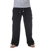 Pro Club Men&#39;s Heavyweight Fleece Cargo Pants, Medium, Black - $44.54+